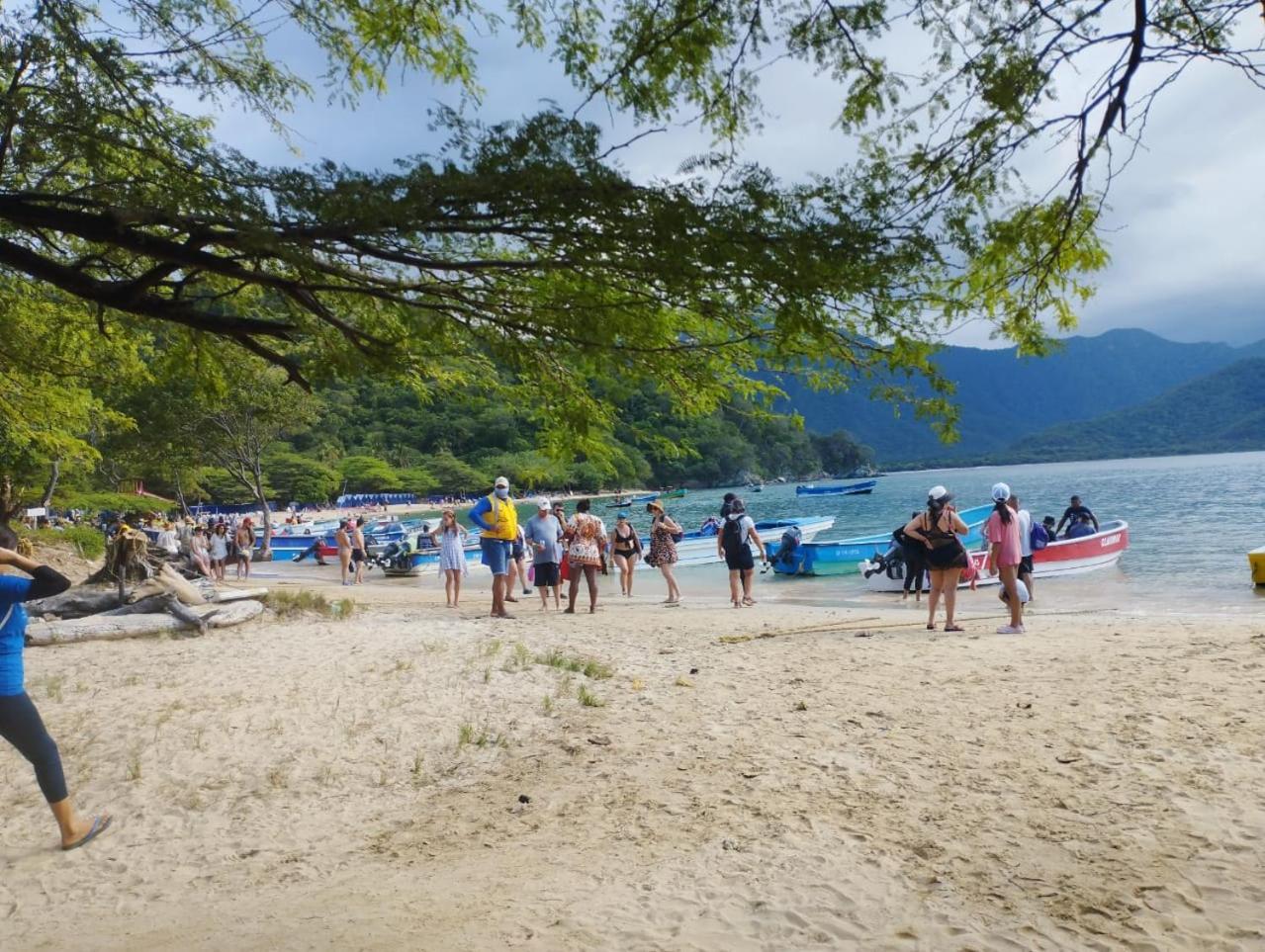 Mirador Playa Cristal Tayrona Hotel Nenguange Bagian luar foto