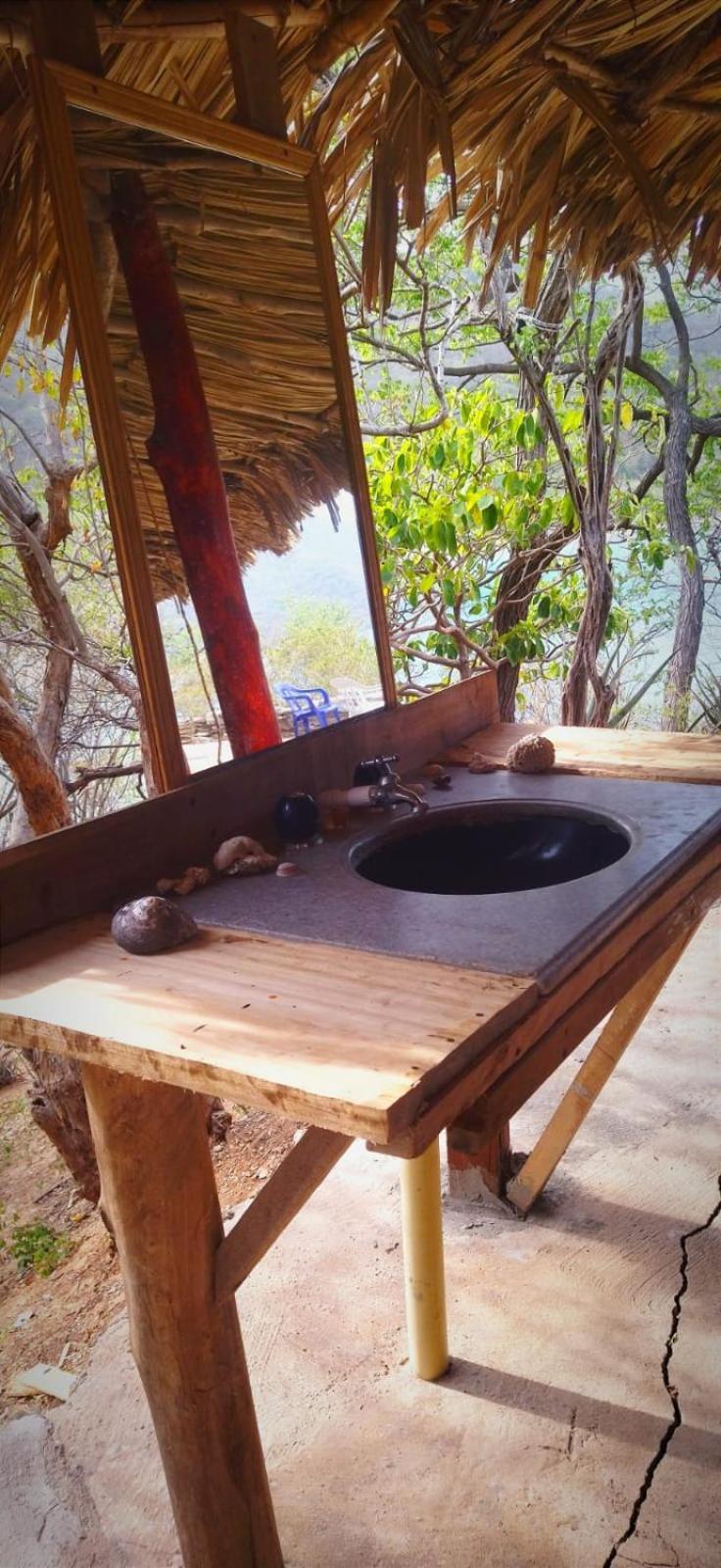 Mirador Playa Cristal Tayrona Hotel Nenguange Bagian luar foto